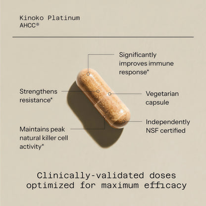 AHCC® - Kinoko® Platinum